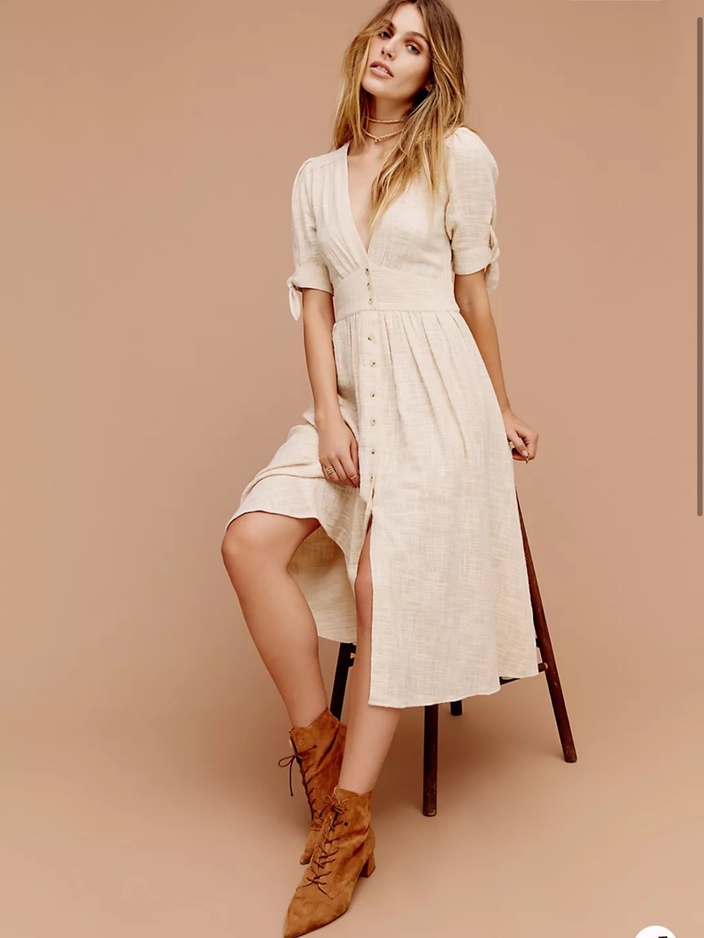 Free People Love Of My Life Midi Dress